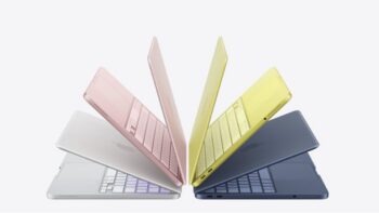 MacBook Neo in multiple colors